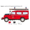 Italeri - Land Rover Defender, Feuerwehren, Modell-Bausatz 3660, 1/24