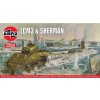 Airfix - Landing Craft LCM3 & M4 Sherman, Classic Kit VINTAGE A03301V, 1/76