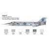 Italeri - Lockheed F-104A/C Starfighter, Model Kit 2515, 1/32