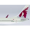 ng models 88013 boeing 737 max 8 qatar airways a7 bsc x12 195799 2