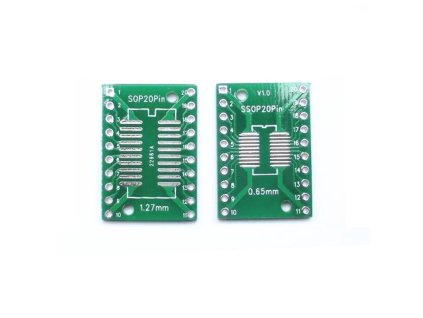 Adapter SOP20 SSOP20 na dip