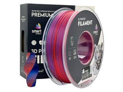 Smart Print Silk PLA Dual Color Red Blue