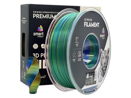 Smart Print Silk PLA Tri Color Red Blue Green