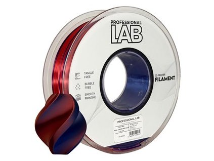 Prof. Lab Silk PLA Dual Color Red Blue