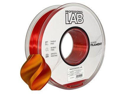 Prof. Lab Silk PLA Dual Color Red Gold
