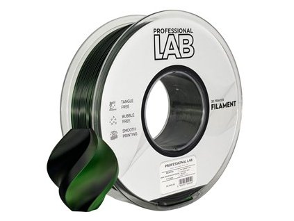 Prof. Lab Silk PLA Dual Color Black Green