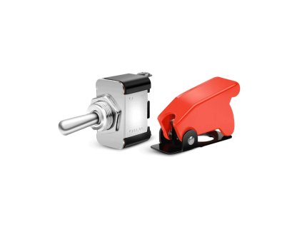 přepínač s krytkou