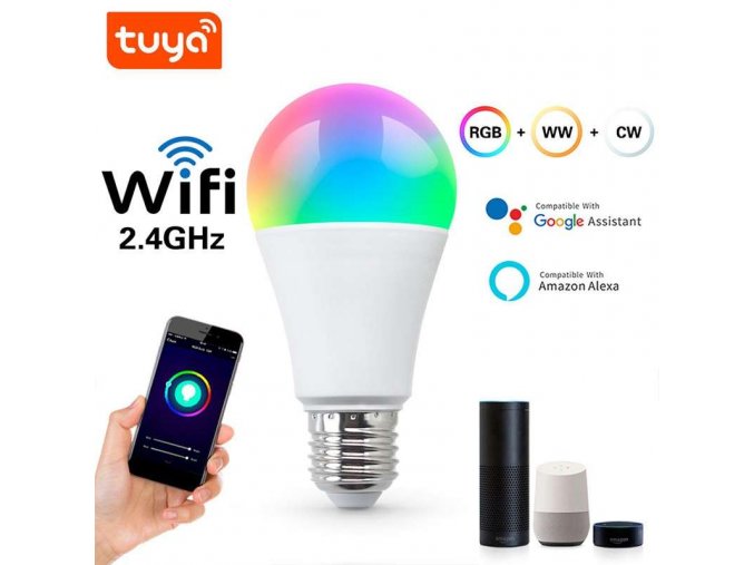 tuya smart wifi led rgbw 9w bulb[1]