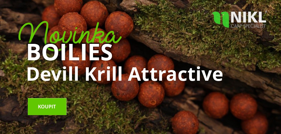 Hotové boilies Devill Krill ATTRACTIVE