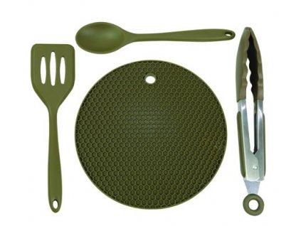 Trakker Silikonové, kuchyňské nádobí – Armolife Silicone Utensil Set