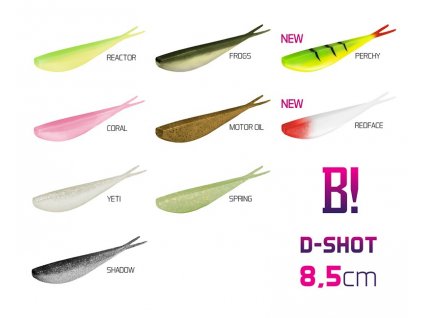 Umělá nástraha BOMB! D-SHOT / 5ks