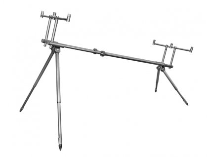 Hrazda pro 4 prúty Delphin RPX4 Silver / 2ks