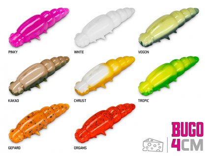 Umělá larva Delphin BUGO Cheese / 15ks