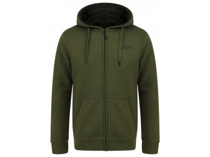Navitas Mikina Sherpa Zip Hoody Green 2XL