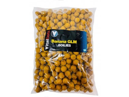 Vitalbaits Boilies Banana GLM 5kg 14mm