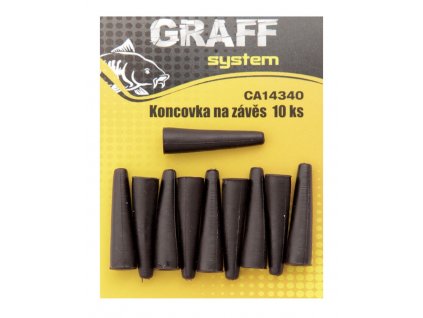 Graff Koncovka na závěs Černá