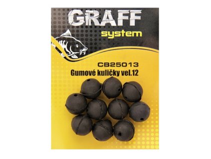 Graff Gumové kuličky Velikost 12 10ks