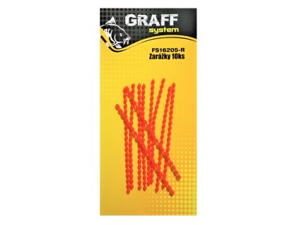Graff Zarážky 10ks Červená