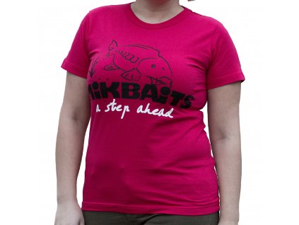 Mikbaits oblečení - Dámské tričko červené Ladies team L