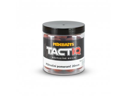 TactiQ rozpustné boilie 250ml - Půlnoční pomeranč 20mm
