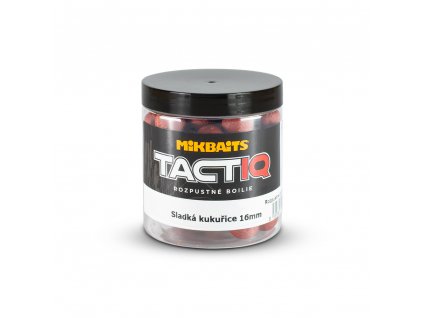 TactiQ rozpustné boilie 250ml - Sladká kukuřice 16mm