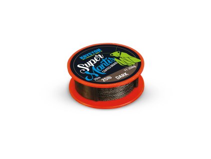 Kryston potahované šňůrky - Super Mantis Dark 25lb 20m