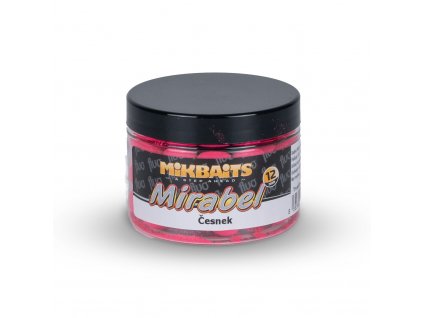 Mirabel Fluo boilie 150ml - Česnek 12mm