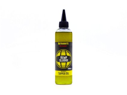 Nutrabaits Topper polévací olej - Hemp Sludge 250ml konopný