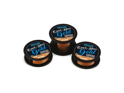 Kryston potahované šňůrky - Quicksilver Gold 25lb 20m