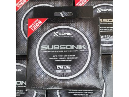 Sonik Vlasec Subsonik Clear 1200m 0,41mm 25lb
