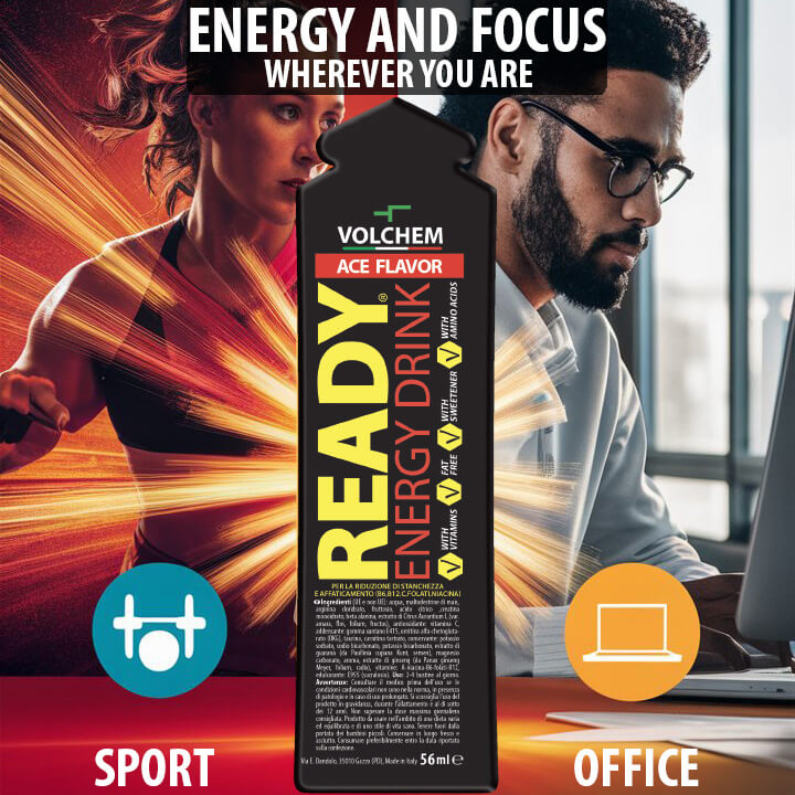 Ready Energy Drink: boost pro výkon a koncentraci