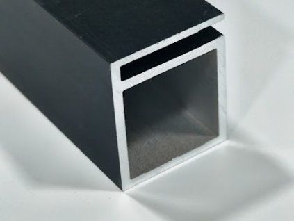 HLINÍKOVÝ PROFIL HPG 25x25x2mm ČERNÝ ELOX