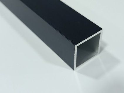 HLINÍKOVÝ PROFIL 40x40x2mm ČERNÝ ELOX 6m
