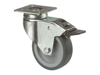 POJEZDOVÉ KOLEČKO s brzdou