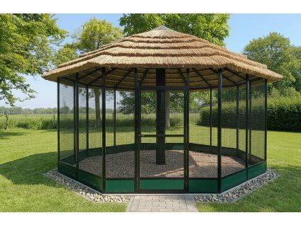 Firefly Gemini Flash středový sloup voliéry černý 909511