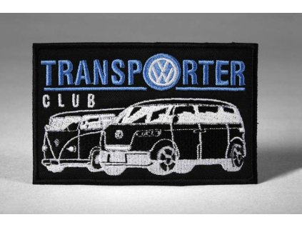 Nášivka Transporter club, černá