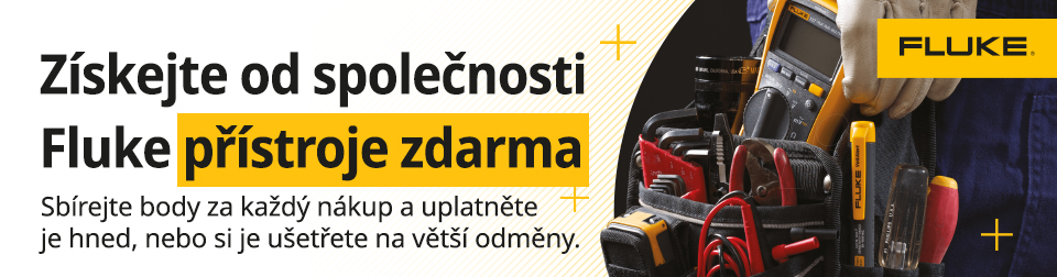 Získejte od společnosti Fluke přístroje zdarma!