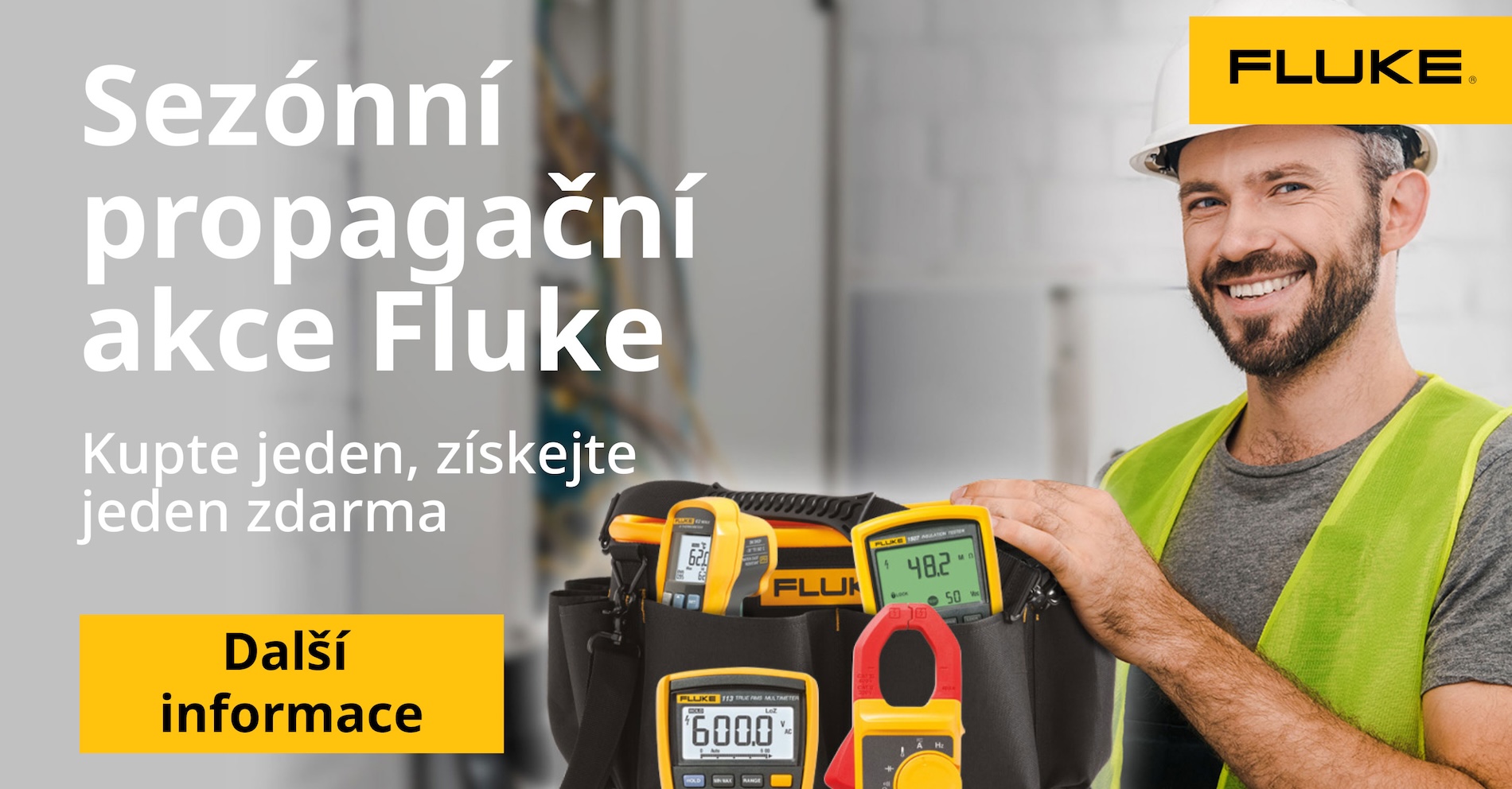 Kupte si Fluke a získáte jeden ZDARMA