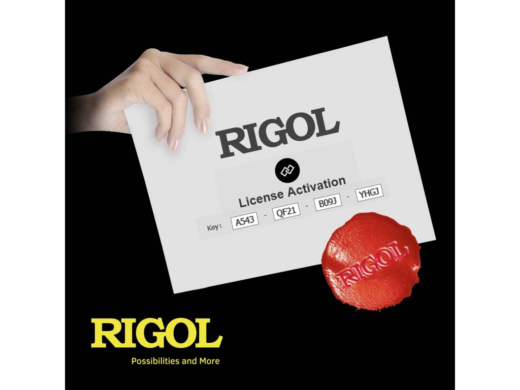 Rigol MSO5000-AUDIO MSO5000-AUDIO vstupní kód Možnost aktualizace softwaru MSO5000-AUDIO 1 ks
