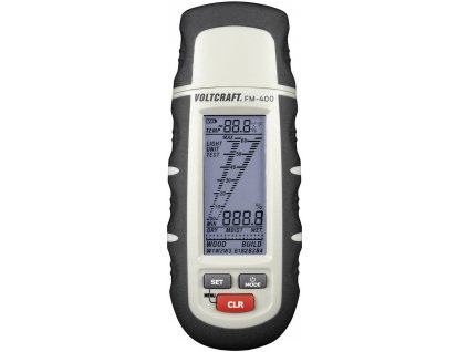 VOLTCRAFT FM-400 měřič vlhkosti materiálů, 0.1 do 24 % vol, dřevo 1 do 60 % vol