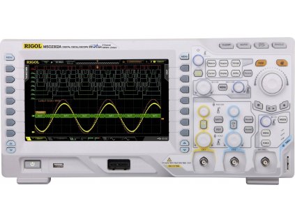 digitální osciloskop Rigol MSO2102A 100 MHz 18kanálový 1 GSa/s 7 Mpts 8 Bit s pamětí (DSO), mixovaný signál (MSO), logický analyzátor