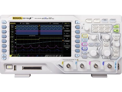 digitální osciloskop Rigol DS1104Z Plus 100 MHz 4kanálový 1 GSa/s 6 Mpts 8 Bit s pamětí (DSO)