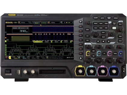 Rigol MSO5104 digitální osciloskop 100 MHz, 2 GSa/s, 100 Mpts, 8 Bit, 1 ks, MSO5104