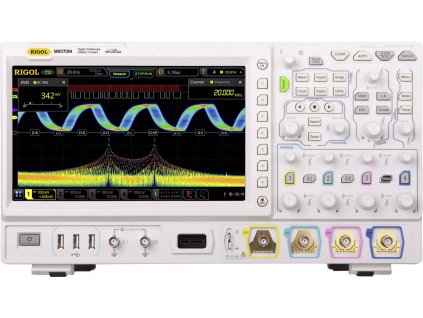 Rigol MSO7054 digitální osciloskop 500 MHz, 10 GSa/s, 500 Mpts, mixovaný signál (MSO), funkce multimetru, 1 ks, MSO7054