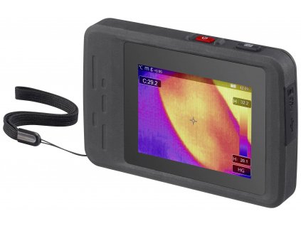 VOLTCRAFT WBP-120 termokamera, -20 do 550 °C, 120 x 90 Pixel, 50 Hz, integrovaná digitální kamera, Wi-Fi, odolný proti pádu 2 m, VC-12628680