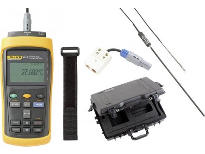 Fluke Calibration 1523-P2-256 referenční teploměr -200 - +2315 °C typ senzoru PRT, přesný termistor, termočlánek funkce dataloggeru