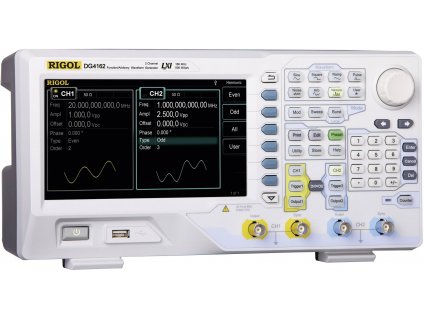 Rigol DG4162 Arbitrární generátor funkcí 0.000001 Hz - 160 MHz sinusový, obdélníkový, pulz, šum, arbitrární, trojúhelník