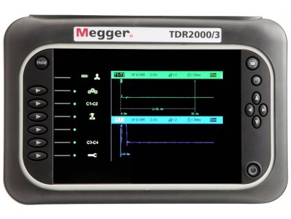 Kabelový měřič 1007-067 Megger TDR2000/3P EU DUAL C