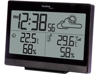 Techno Line WS 9252 WS 9252 digitální bezdrátová meteostanice Počet senzorů (max.) 3