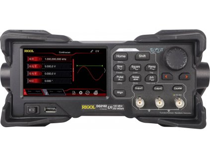 Rigol DG2072 Arbitrární generátor funkcí 0.000001 Hz - 70 MHz sinusový, obdélníkový, šum, pulz, trojúhelník, arbitrární